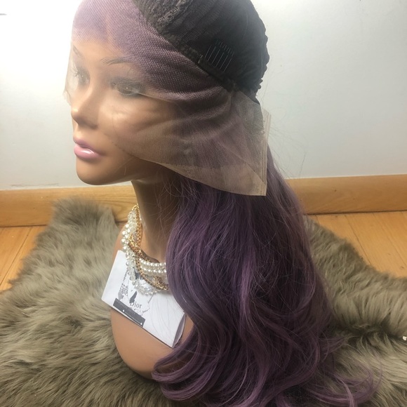 ?Lollipop Purple 24” LACEFRONT Wig *NWT*